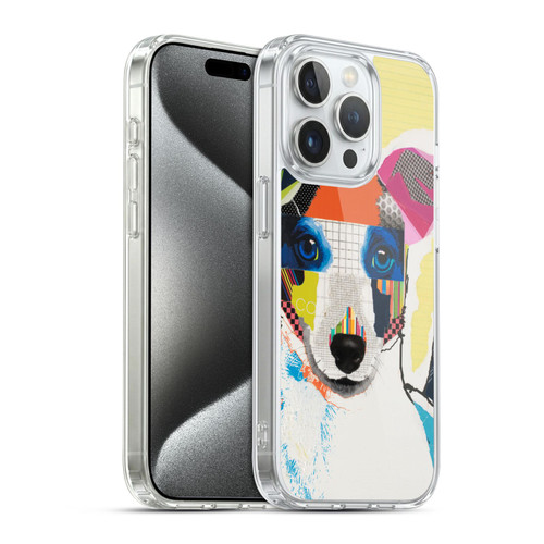 Michel Keck Dogs Whippet Soft Gel Case for Apple iPhone 15 Pro & MagSafe