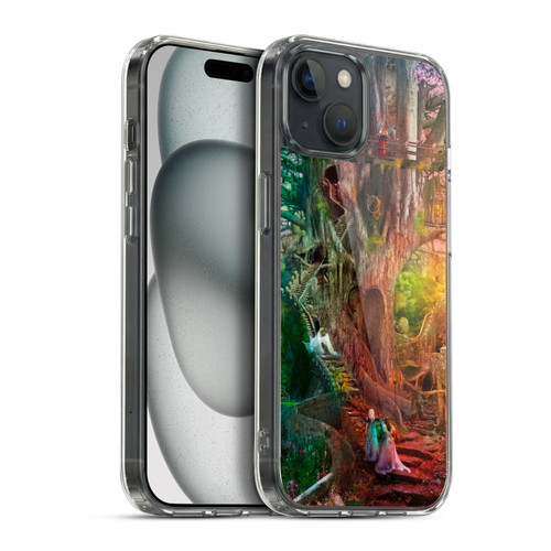 Aimee Stewart Fantasy Dream Tree Soft Gel Case for Apple iPhone 15 Plus & MagSafe