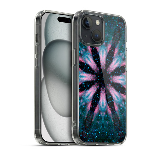 Aimee Stewart Mandala Floral Galaxy Soft Gel Case for Apple iPhone 15 & MagSafe
