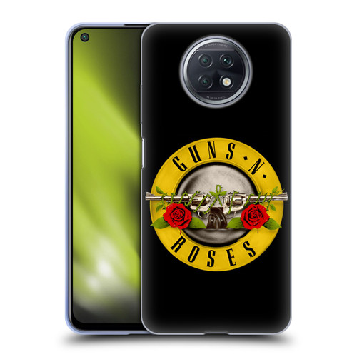 Guns N' Roses Key Art Bullet Logo Soft Gel Case for Xiaomi Redmi Note 9T 5G