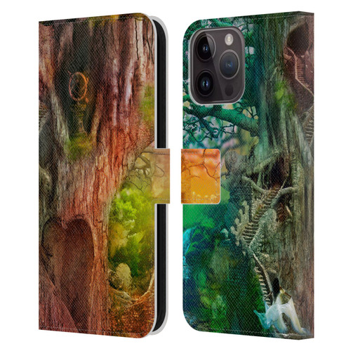Aimee Stewart Fantasy Dream Tree Leather Book Wallet Case Cover For Apple iPhone 15 Pro Max