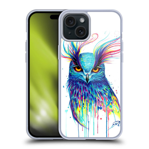 Pixie Cold Animals Into The Blue Soft Gel Case for Apple iPhone 15 Plus