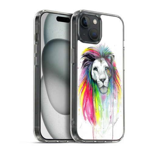 Pixie Cold Cats Rainbow Mane Soft Gel Case for Apple iPhone 15 Plus & MagSafe