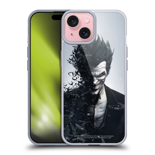 Batman Arkham Origins Key Art Joker Soft Gel Case for Apple iPhone 15 & MagSafe