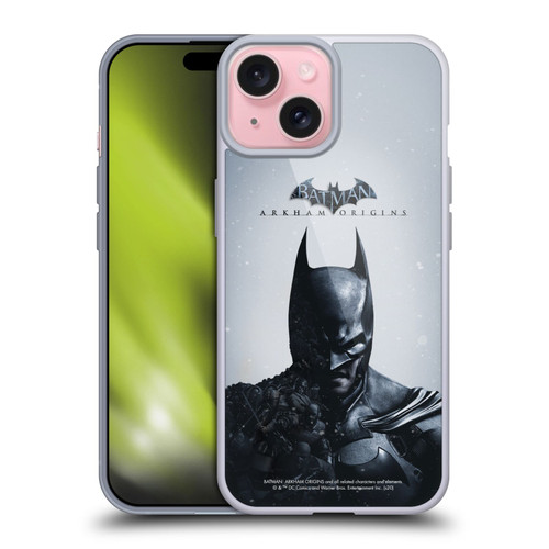 Batman Arkham Origins Key Art Poster Soft Gel Case for Apple iPhone 15