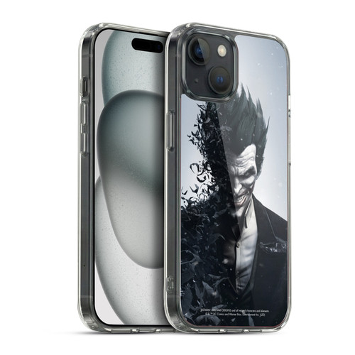 Batman Arkham Origins Key Art Joker Soft Gel Case for Apple iPhone 15 Plus & MagSafe