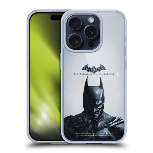 Batman Arkham Origins Key Art Poster Soft Gel Case for Apple iPhone 15 Pro