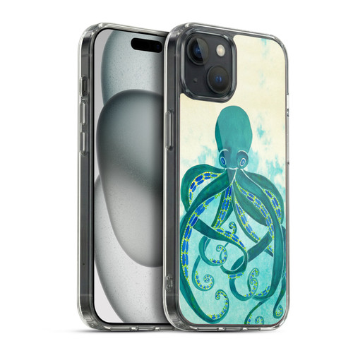 Cat Coquillette Sea Octopus Soft Gel Case for Apple iPhone 15 Plus & MagSafe