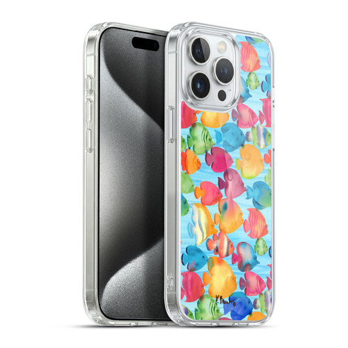 Paul Brent Coastal Tropical Fish School Soft Gel Case for Apple iPhone 15 Pro Max & MagSafe