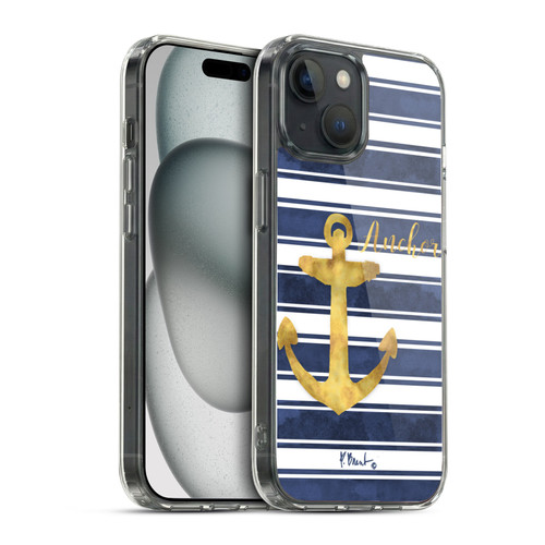Paul Brent Nautical Anchor Soft Gel Case for Apple iPhone 15 & MagSafe