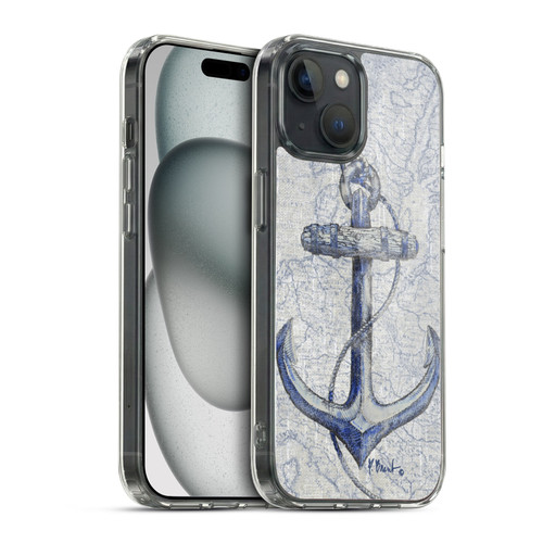 Paul Brent Nautical Vintage Anchor Soft Gel Case for Apple iPhone 15 & MagSafe