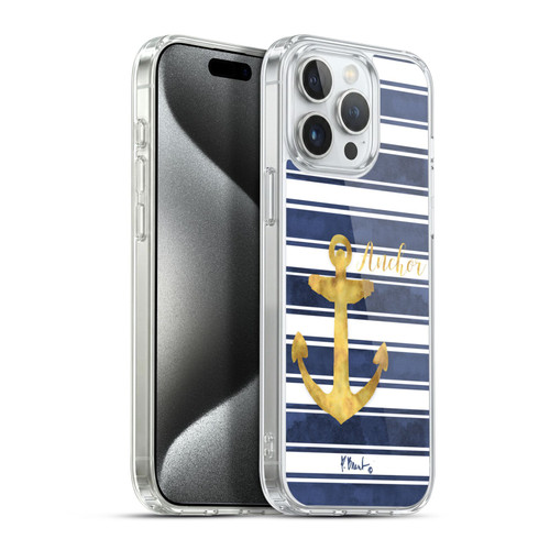 Paul Brent Nautical Anchor Soft Gel Case for Apple iPhone 15 Pro Max & MagSafe