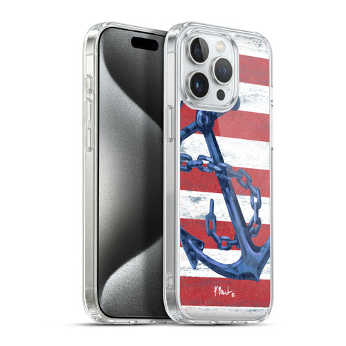 Paul Brent Nautical Westerly Anchor Soft Gel Case for Apple iPhone 15 Pro Max & MagSafe