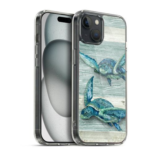 Paul Brent Sea Creatures Turtle Soft Gel Case for Apple iPhone 15 Plus & MagSafe