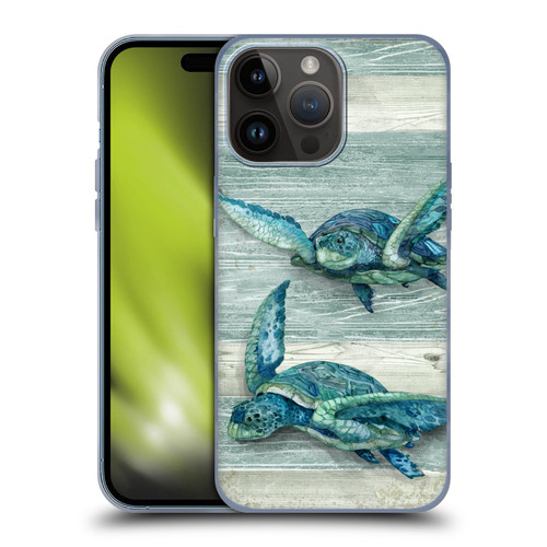 Paul Brent Sea Creatures Turtle Soft Gel Case for Apple iPhone 15 Pro Max