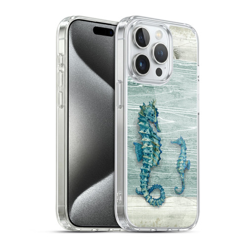 Paul Brent Sea Creatures Seahorse Soft Gel Case for Apple iPhone 15 Pro & MagSafe