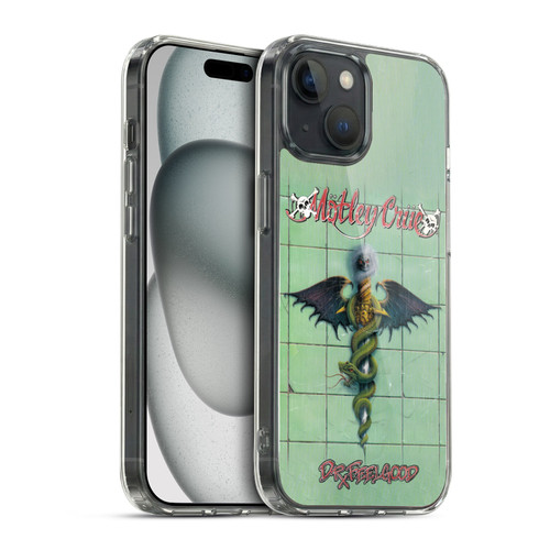 Motley Crue Albums Dr. Feelgood Soft Gel Case for Apple iPhone 15 & MagSafe