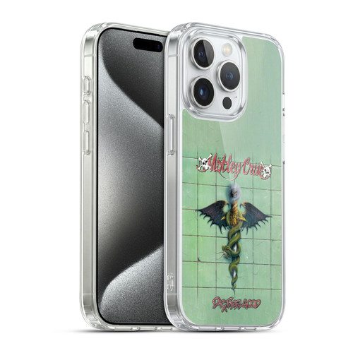 Motley Crue Albums Dr. Feelgood Soft Gel Case for Apple iPhone 15 Pro & MagSafe