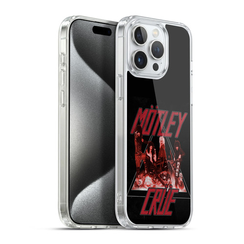 Motley Crue Key Art Too Fast Soft Gel Case for Apple iPhone 15 Pro Max & MagSafe