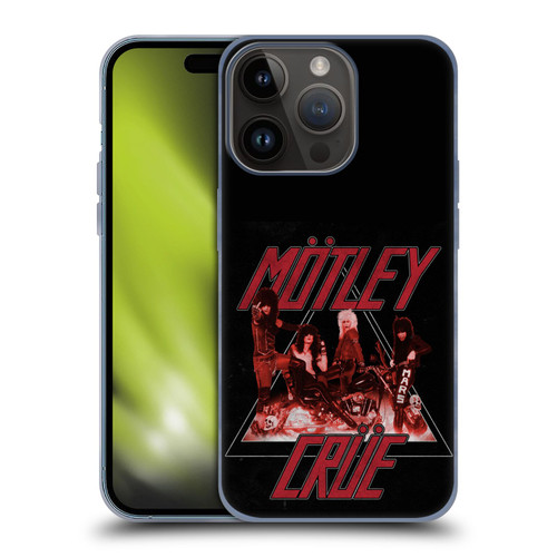 Motley Crue Key Art Too Fast Soft Gel Case for Apple iPhone 15 Pro