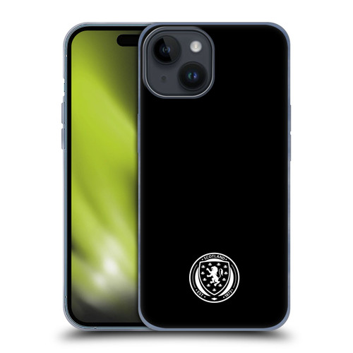 Scotland National Football Team Logo 2 Plain Soft Gel Case for Apple iPhone 15