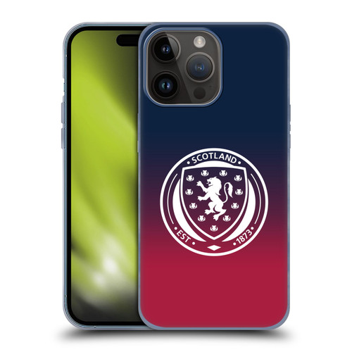 Scotland National Football Team Logo 2 Gradient Soft Gel Case for Apple iPhone 15 Pro Max