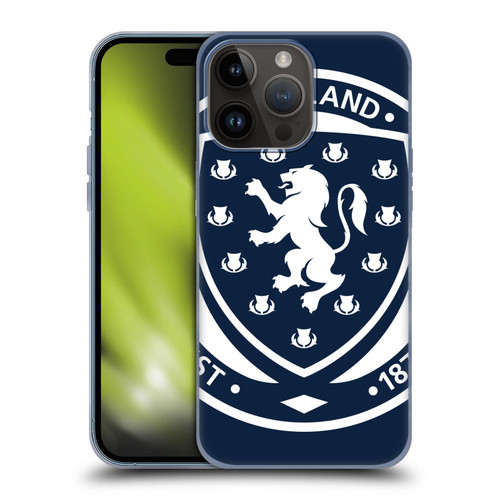 Scotland National Football Team Logo 2 Oversized Soft Gel Case for Apple iPhone 15 Pro Max