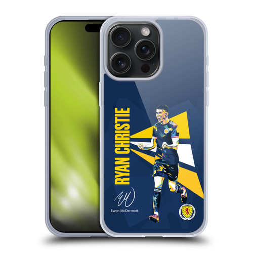 Scotland National Football Team Players Ryan Christie Soft Gel Case for Apple iPhone 15 Pro Max