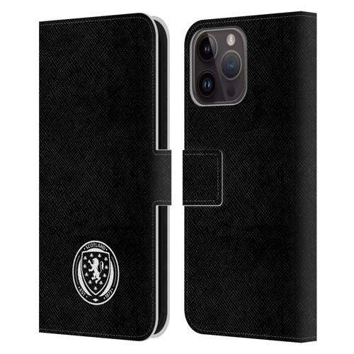 Scotland National Football Team Logo 2 Plain Leather Book Wallet Case Cover For Apple iPhone 15 Pro Max
