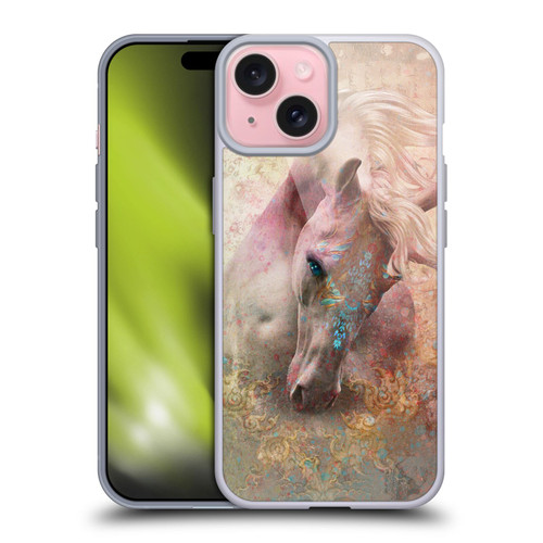 Jena DellaGrottaglia Animals Horse Soft Gel Case for Apple iPhone 15
