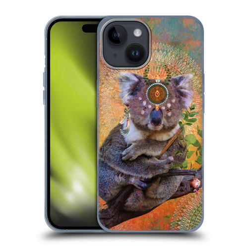 Jena DellaGrottaglia Animals Koala Soft Gel Case for Apple iPhone 15