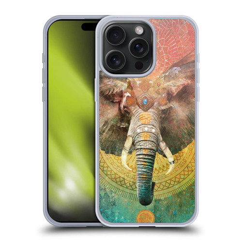 Jena DellaGrottaglia Animals Elephant Soft Gel Case for Apple iPhone 15 Pro Max & MagSafe