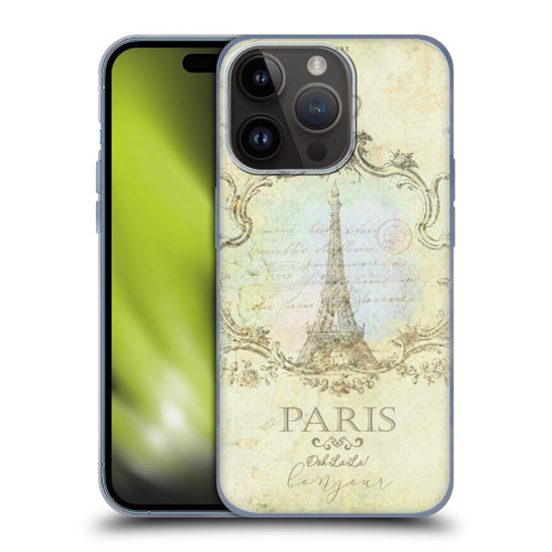 Jena DellaGrottaglia Assorted Paris My Embrace Soft Gel Case for Apple iPhone 15 Pro