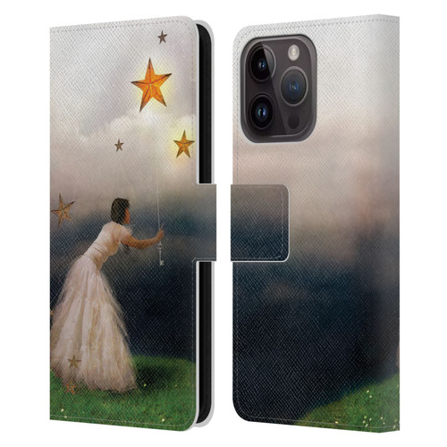 Jena DellaGrottaglia Assorted Star Catcher Leather Book Wallet Case Cover For Apple iPhone 15 Pro