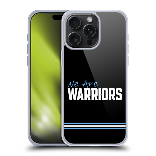 Glasgow Warriors Logo We Are Warriors Soft Gel Case for Apple iPhone 15 Pro Max
