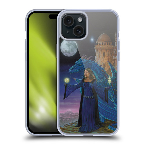 Ed Beard Jr Dragon Friendship Destiny Soft Gel Case for Apple iPhone 15 Plus & MagSafe