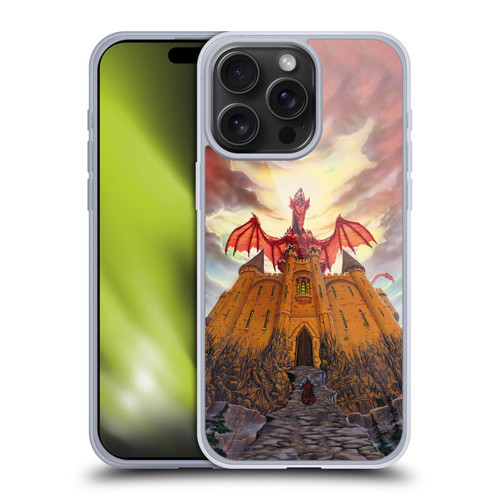 Ed Beard Jr Dragon Friendship Lord Magic Castle Soft Gel Case for Apple iPhone 15 Pro Max & MagSafe