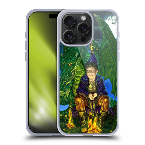 Ed Beard Jr Dragon Friendship Oops Said Soft Gel Case for Apple iPhone 15 Pro Max & MagSafe