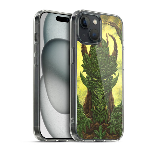 Ed Beard Jr Dragons Green Guardian Greenman Soft Gel Case for Apple iPhone 15 & MagSafe