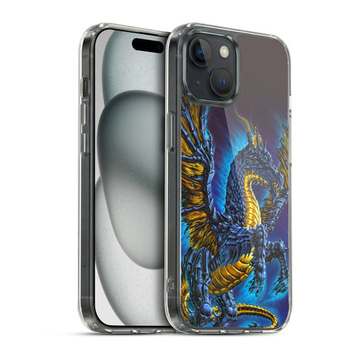 Ed Beard Jr Dragons Mare Soft Gel Case for Apple iPhone 15 & MagSafe