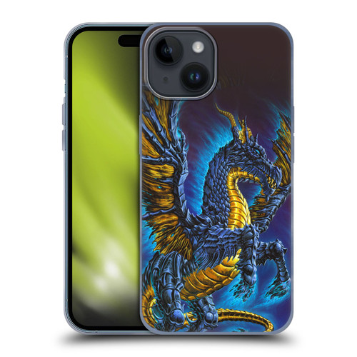 Ed Beard Jr Dragons Mare Soft Gel Case for Apple iPhone 15