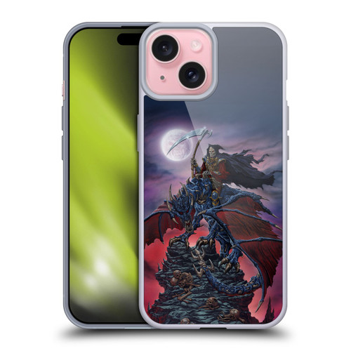 Ed Beard Jr Dragons Reaper Soft Gel Case for Apple iPhone 15