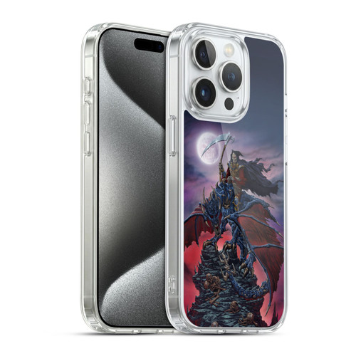 Ed Beard Jr Dragons Reaper Soft Gel Case for Apple iPhone 15 Pro & MagSafe