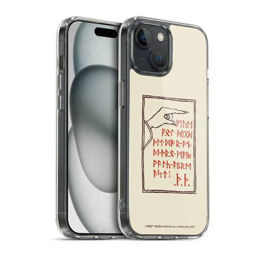 The Hobbit An Unexpected Journey Graphics Back Door Soft Gel Case for Apple iPhone 15 & MagSafe