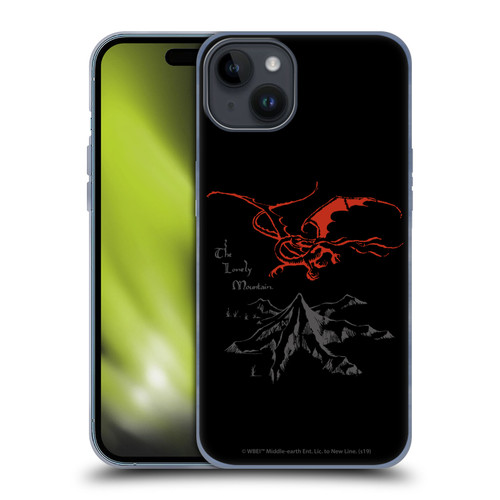 The Hobbit An Unexpected Journey Graphics Back Door Soft Gel Case for Apple iPhone 15 Plus