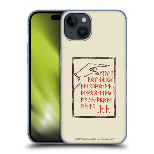 The Hobbit An Unexpected Journey Graphics Main Soft Gel Case for Apple iPhone 15 Plus