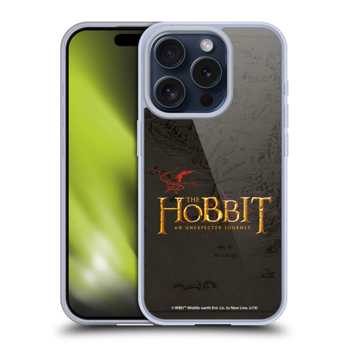 The Hobbit An Unexpected Journey Graphics The Lonely Mountain Soft Gel Case for Apple iPhone 15 Pro
