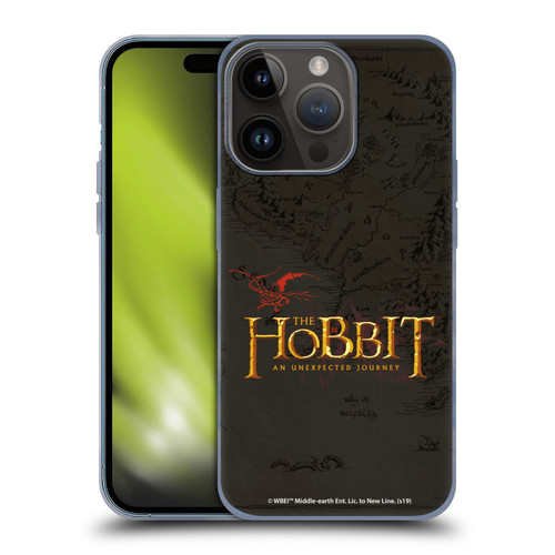 The Hobbit An Unexpected Journey Graphics The Lonely Mountain Soft Gel Case for Apple iPhone 15 Pro