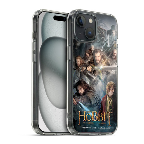 The Hobbit An Unexpected Journey Key Art Group Soft Gel Case for Apple iPhone 15 & MagSafe