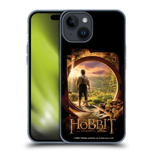 The Hobbit An Unexpected Journey Key Art Hobbit In Door Soft Gel Case for Apple iPhone 15